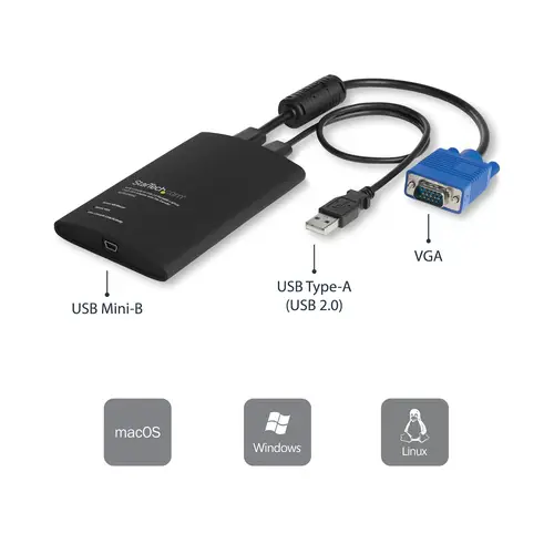 Adaptador Crash Cart USB con Transferencia de Ficheros y Captura de Vídeo - Imagen 7