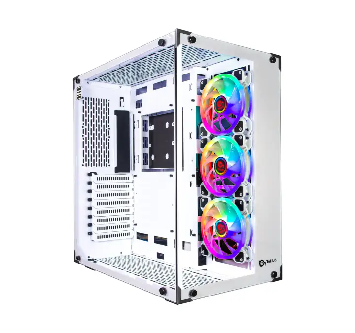 CAJA ATX GAMING CRONOS FROST RGB CRISTAL TEMPLADO USB 3.0