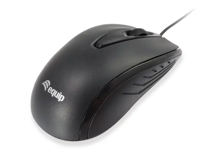 245107 ratón Oficina Ambidextro USB tipo A Óptico 1000 DPI