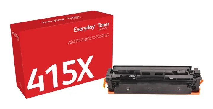 Everyday El tóner Everyday Negro de Xerox es compatible con HP 415X (W2030X), Capacidad alta