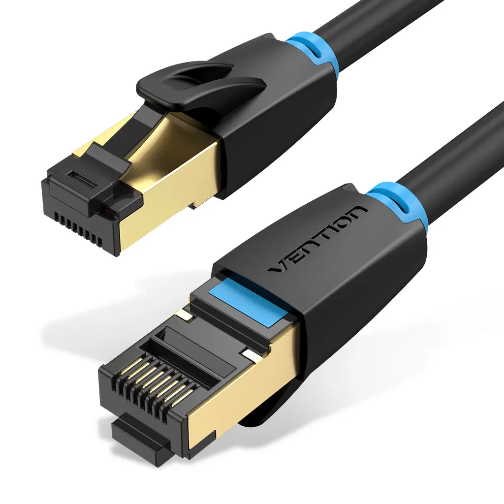 Cable de Red RJ45 SFTP IKABI Cat.8/ 3m/ Negro