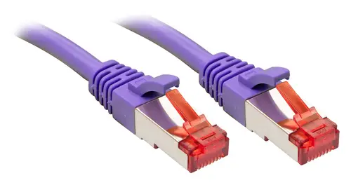 Rj45/Rj45 Cat6 3m cable de red Púrpura S/FTP (S-STP) - Imagen 1