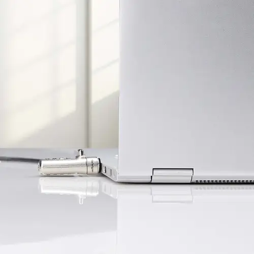 Cable de Seguridad Delgado de Portátil Compatible con K-Slot de 1,5m - Cable Antirrobo para Portátil con Candado de Combinación - Cable Resistente a los Cortes - Imagen 6