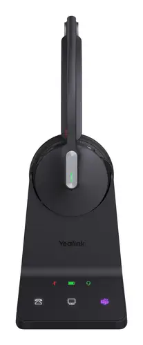 WH64 Mono Teams Auriculares Inalámbrico Diadema Oficina/Centro de llamadas USB Tipo C Bluetooth Negro - Imagen 4