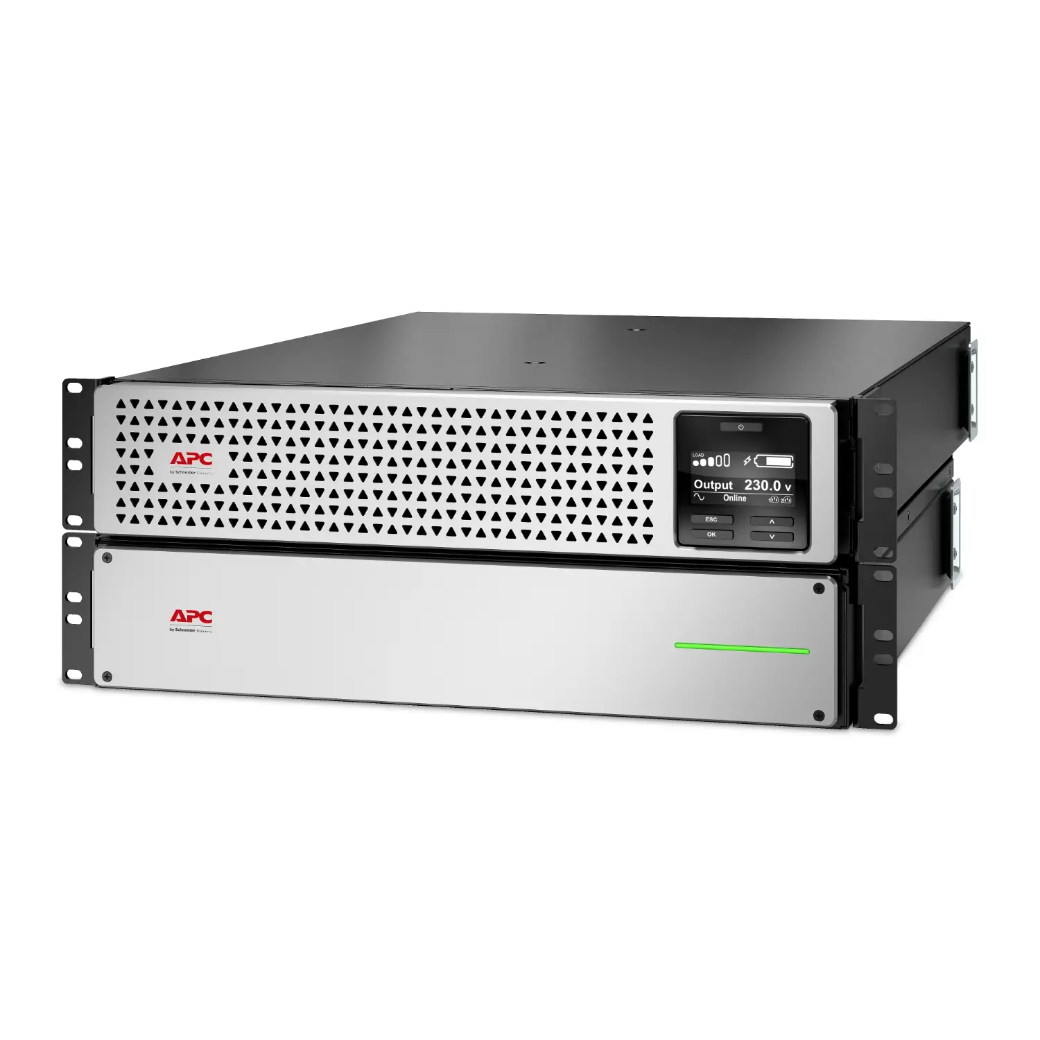 SRTL2200RM4UXLI-NC sistema de alimentación ininterrumpida (UPS) Doble conversión (en línea) 2,2 kVA 1980 W 8 salidas AC