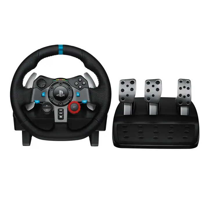 941-000112 mando y volante Negro USB 2.0 Volante + Pedales Analógico PC, PlayStation 4, PlayStation 5, Playstation 3