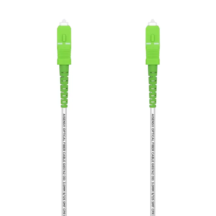 A152-0496 Cable de fibra óptica e InfiniBand 5 m SC Blanco