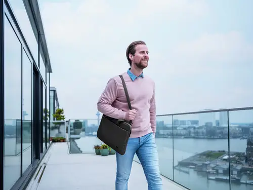 Bologna 40,6 cm (16") Maletín Verde - Imagen 10