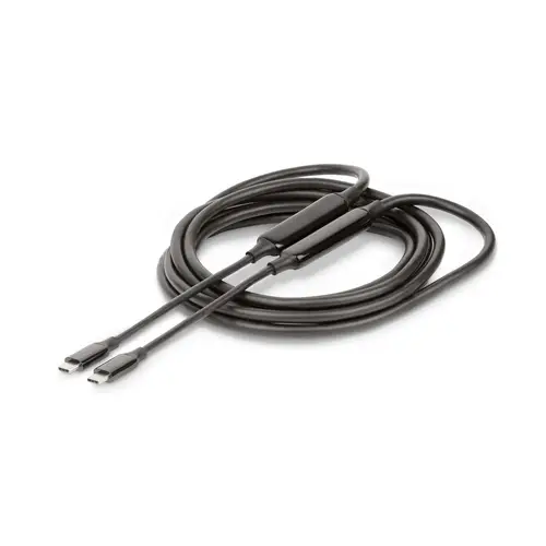 Cable USB Tipo C Activo de 3m - USB 3.2 10Gbps - Cable USB C Largo - Power Delivery PD de 60W - 8K 60Hz - DP 1.4 con Modo Alt HBR3/HDR10/MST/DSC 1.2/HDCP 2.2 - Imagen 9