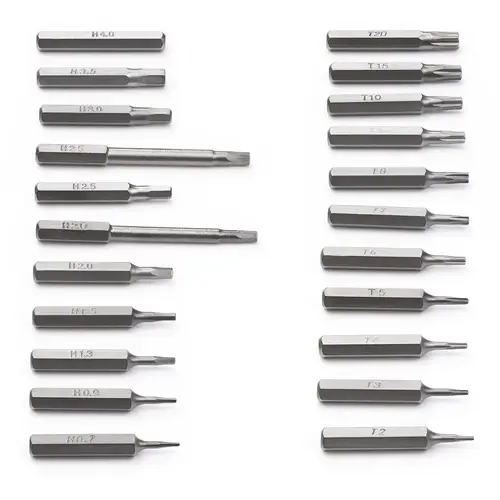 Destornillador Eléctrico con Juego de 55 Puntas de Precisión - Mini Destornillador Portátil a Pilas para Reparación de Ordenadores, Tablets y Móviles - Inalámbrico - Imagen 5