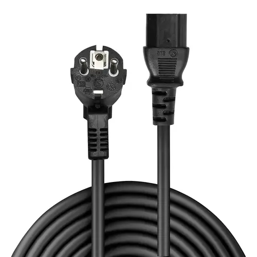 30336 cable de transmisión Negro 3 m CEE7/7 C13 acoplador - Imagen 2