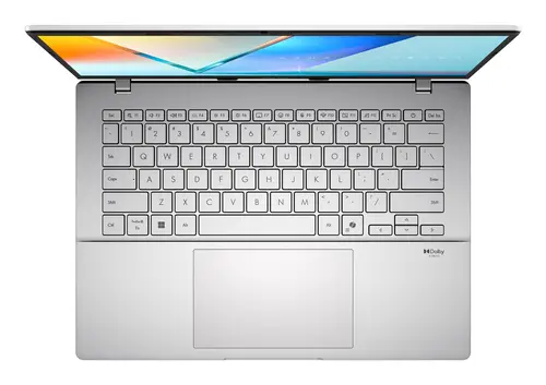 Vivobook S14 OLED M3407GA-SF010 Copilot+ PC - Ordenador Portátil 14" WUXGA (AMD Ryzen AI 7 445, 16GB RAM, 512GB SSD, Radeon 840M, Sin Sistema Operativo) Plata Fría - Teclado QWERTY español - Imagen 5