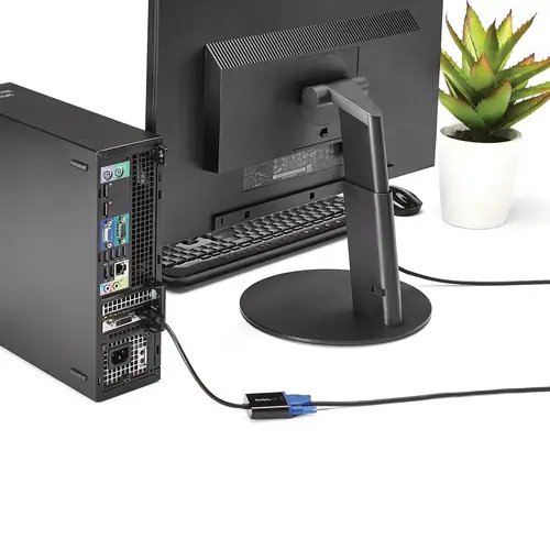 Adaptador Conversor DisplayPort 1.2 a VGA - Convertidor DP a VGA HD15 - 1920x1200 - Imagen 2