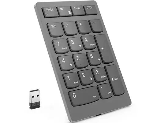 4Y41C33791 teclado numérico Universal RF inalámbrico Gris - Imagen 2