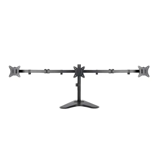 Soporte de Mesa para 3 Pantallas 17"-27", Negro - Imagen 2