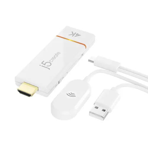 JVAW76-N Adaptador de pantalla inalámbrico ScreenCast 4K HDMI - Imagen 1