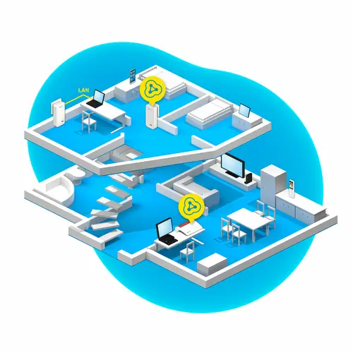 FRITZ!Powerline 1240 AX WLAN Set - Imagen 4