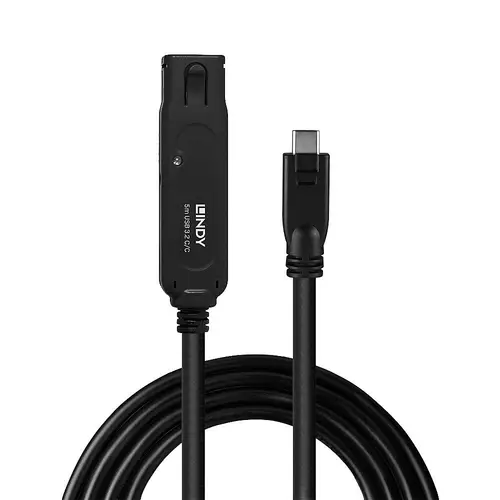 43405 cable USB USB 3.2 Gen 2 (3.1 Gen 2) 5 m USB C Negro - Imagen 2