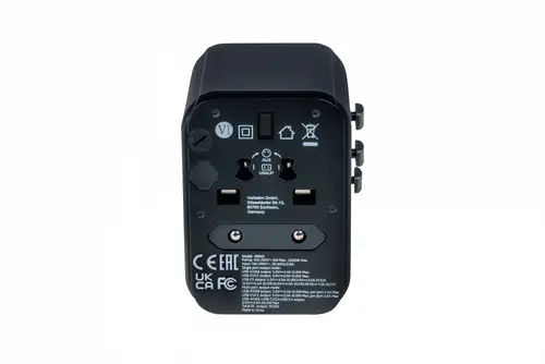49545 adaptador de enchufe eléctrico Universal - Imagen 2