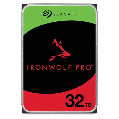 IronWolf Pro ST32000NT000 disco duro interno 32 TB 7200 RPM 3.5" Serial ATA III - Imagen 1