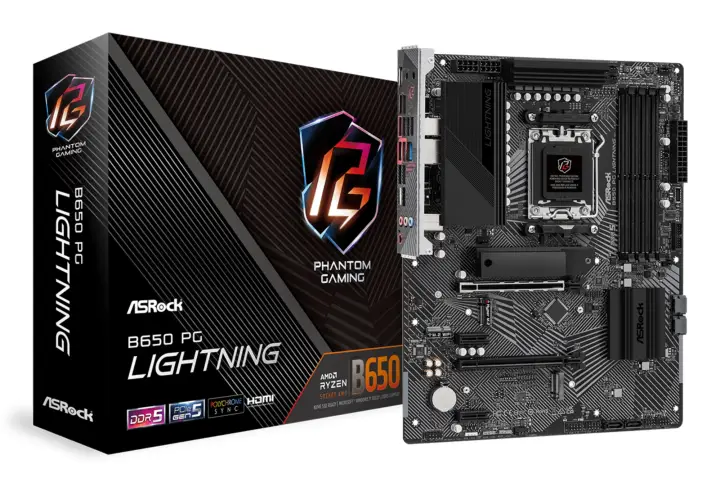 B650 PG Lightning AMD B650 Zócalo AM5 ATX