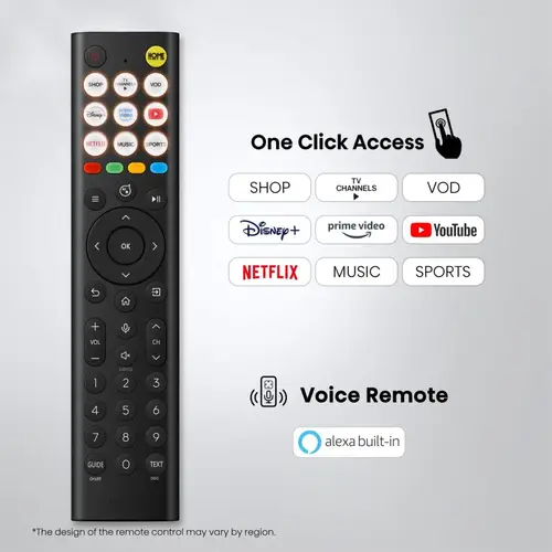 50E7S 127 cm (50") 4K Ultra HD Smart TV Wifi Negro 300 cd / m² - Imagen 10