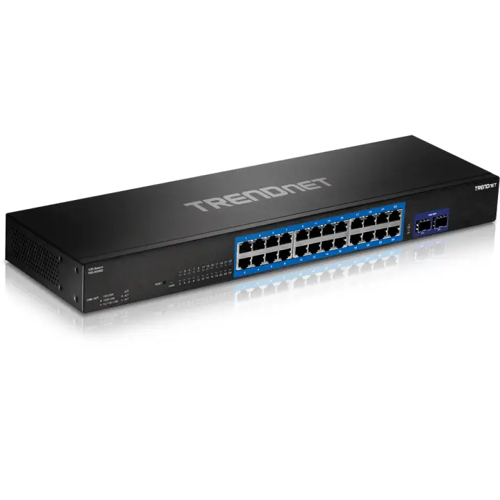 TEG-30262 v1.0R Gigabit Ethernet (10/100/1000) 1U Negro