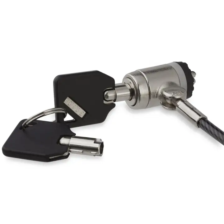 Candado con Cable para Portátil - con Traba de Ranura (Tipo K) -..