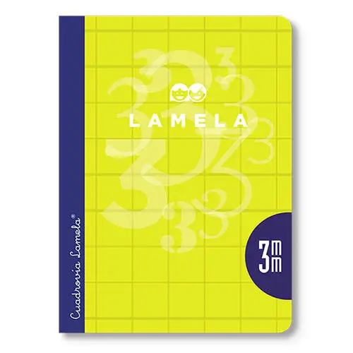 LIBRETA CUARTO 50 HOJAS RAYADO 2,5 MM-COLORES SURTIDOS LAMELA 06C002