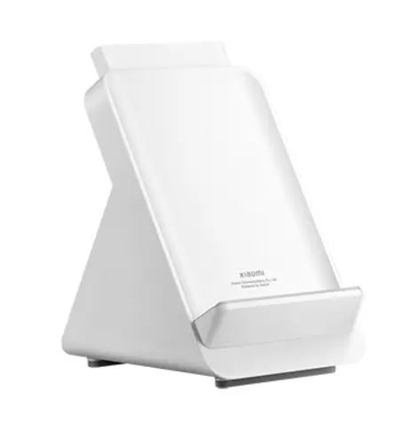 80W Adaptive Wireless Charging Stand Smartphone Blanco Corriente alterna Cargador inalámbrico Interior
