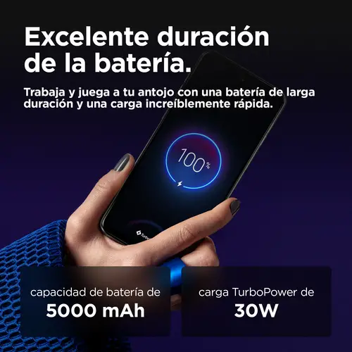 moto g55 5G 16,5 cm (6.49") SIM doble Android 14 USB Tipo C 8 GB 256 GB 5000 mAh Púrpura - Imagen 8