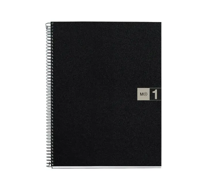 CUAD. MIQUEL RIUS NOTEBOOK 1 A5 80H GRIS