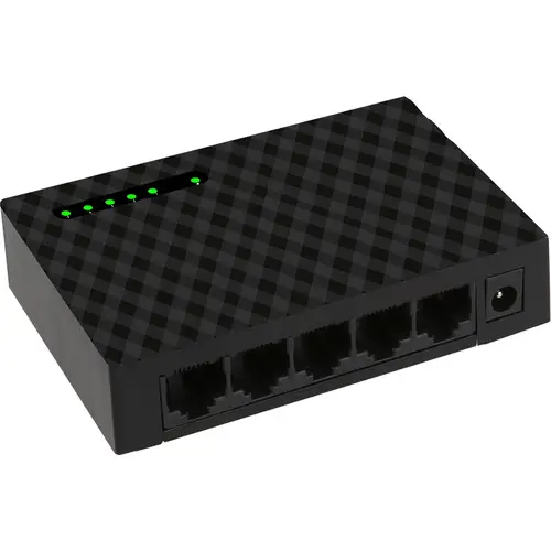 GES5000 No administrado Gigabit Ethernet (10/100/1000) Negro - Imagen 2