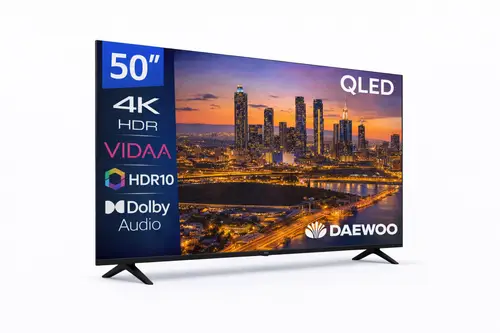 DAEWOO 50VB56QV / TELEVISOR SMART TV 55 QLED UHD 4K HDR VIDAA