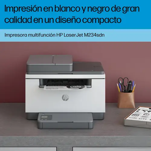 LaserJet M234sdn Multifunction Blanco y negro Impresora, Solo Ethernet  Fotocopiadora, escáner - Imagen 9