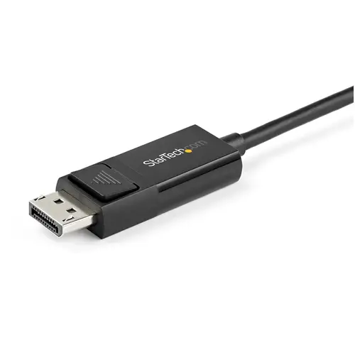 Cable de 1m USB C a DisplayPort 1.2 de 4K a 60Hz - Cable Adaptador de Vídeo Bidireccional DP a USB-C o USB-C a DP Reversible - HBR2/HDR - Cable de Monitor USB tipo C/TB3 - Imagen 2