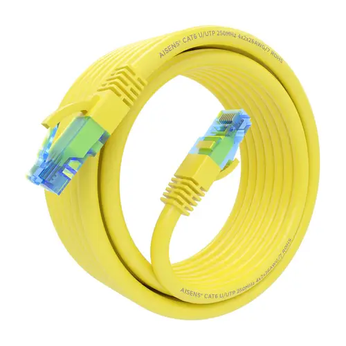 A135-0838 cable de red Amarillo 5 m Cat6 U/UTP (UTP) - Imagen 2