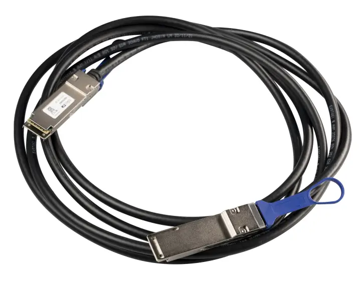 XQ+DA0003 Cable de fibra óptica e InfiniBand 3 m QSFP+ to QSFP+ / QSFP28 to QSFP28 Negro