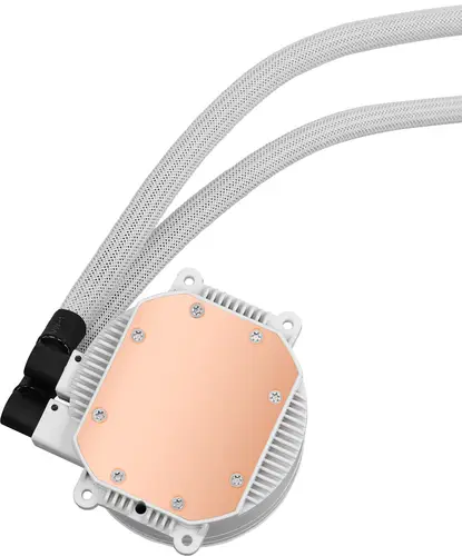 MIRAGEL240W Refrigeración Líquida CPU 2xVentilador 12cm ARGB TDP 400W Blanco - Imagen 9