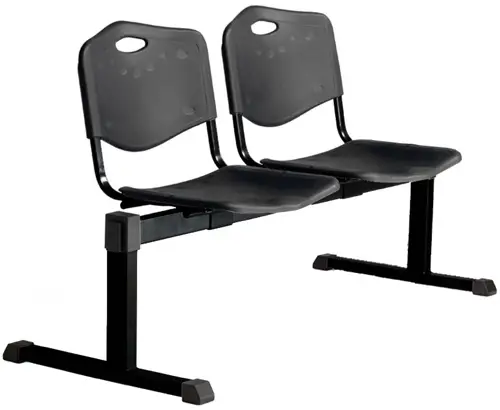 BANCADA PIQUERAS CENIZATE PVC NEGRO