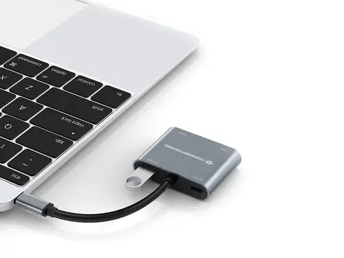 DONN16G Alámbrico USB 3.2 Gen 1 (3.1 Gen 1) Type-C Gris - Imagen 4