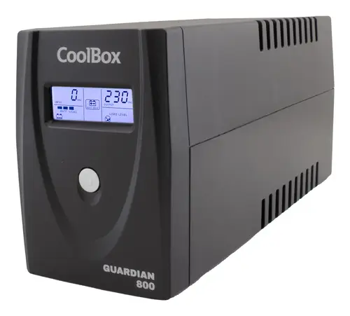 SAI Guardian 3 LCD 800VA 480W 2 Schukos + Software - Imagen 1