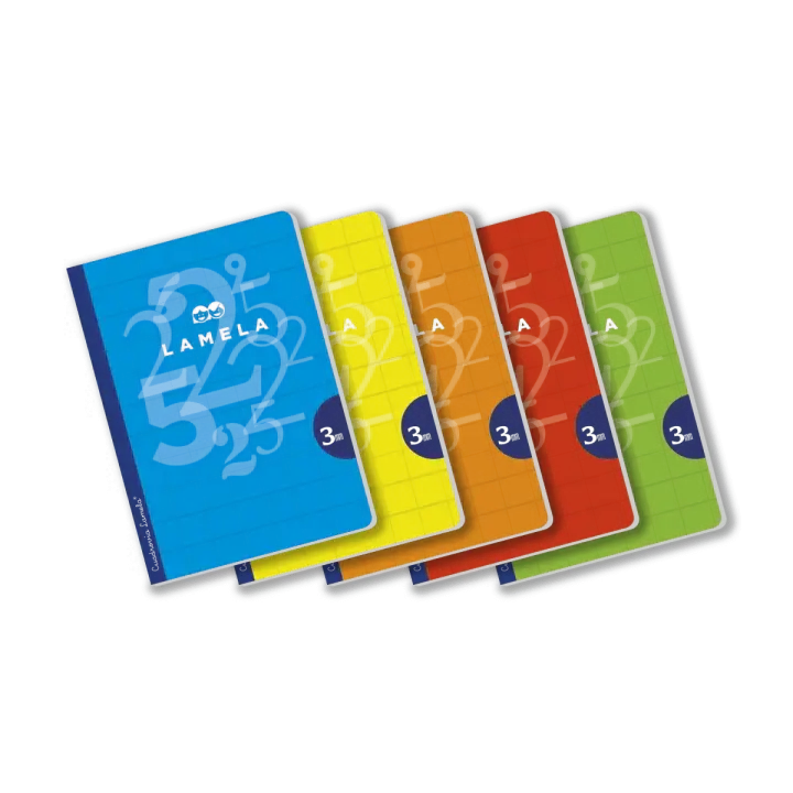 LAMELA LIBRETA 50h A4 CDV. 3 PACK 5