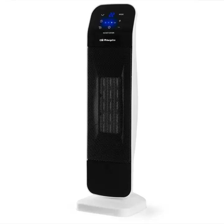 CR 5029 calefactor eléctrico Interior Negro 2000 W Ventilador el..