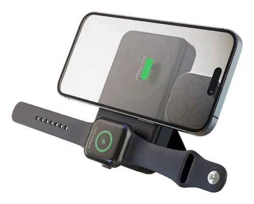 MAGPBW10000BK batería externa 10000 mAh Cargador inalámbrico Negro - Imagen 3