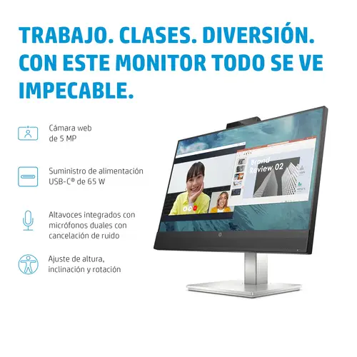 E24m G4 FHD USB-C Conferencing Monitor - Imagen 12