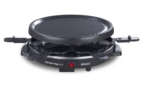 PARILLA RACLETTE SOGO 2 EN 1 RACLETTEMAGIC800 - Imagen 2