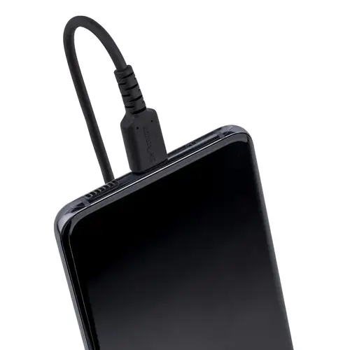 Cable de 1m de Carga USB C a USB C, Cable USB Tipo C Rizado de Carga Rápida y Servicio Pesado, Cable USB 2.0 USBC, de Fibra de Aramida Resistente, Negro - Imagen 7