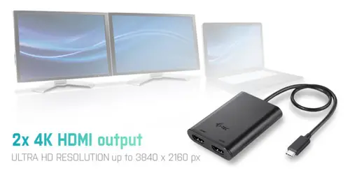 USB-C 3.1 Dual 4K HDMI Video Adapter - Imagen 5