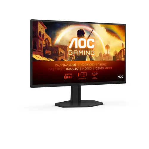 G4 25G42E pantalla para PC 62,2 cm (24.5") 1920 x 1080 Pixeles Full HD LED Negro, Rojo - Imagen 2